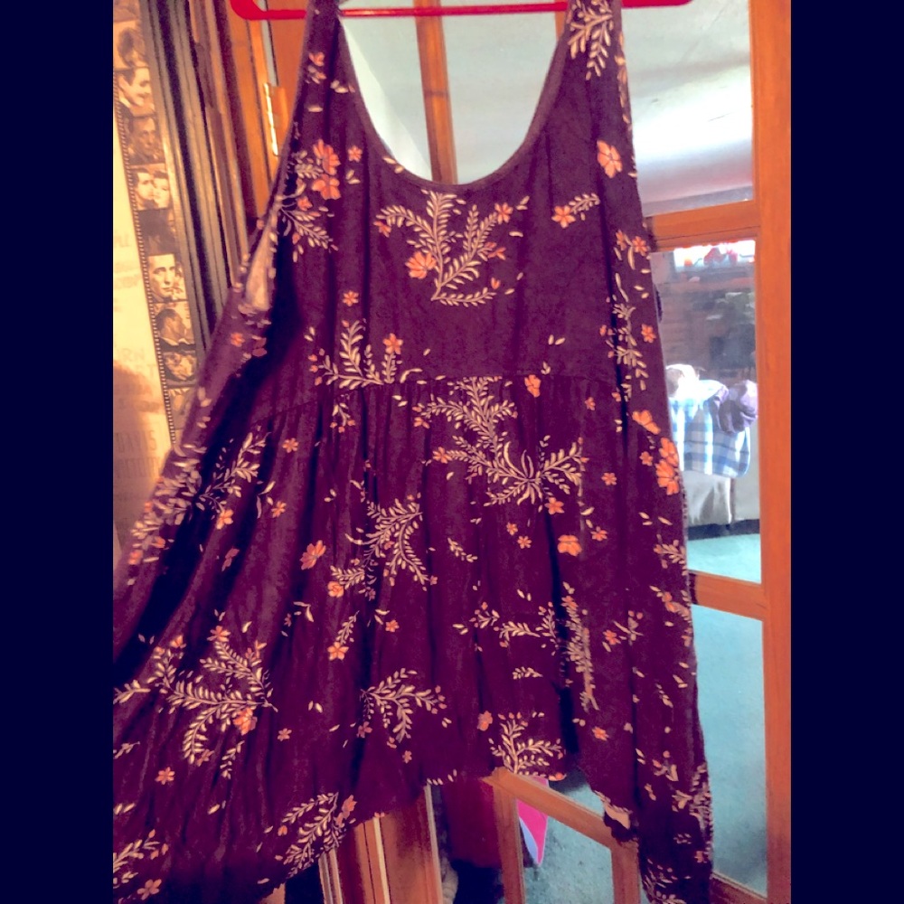 Torrid purple floral tank